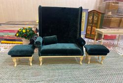 doll chairs.1:12. puppet miniature. doll furniture.