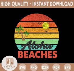 Aloha Beaches Digital, Beach PNG, Beach Digital, Sublimation Digital Design, Sublimation PNG
