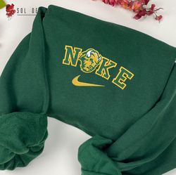 Nike North Dakota State Bison Embroidered Crewneck, NCAA Embroidered Sweater, North Dakota State Hoodie, Unisex Shirts