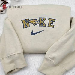 Nike Oral Roberts Golden Eagles Embroidered Crewneck, NCAA Embroidered Sweater, NCAA Hoodie, Unisex Shirts