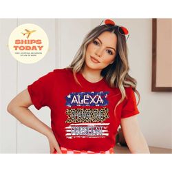 Alexa Change The President T-Shirt, Funny Political T-Shirt,Patriot Shirt,Anti Democrat Shirt,Republican Shirt,Conservat