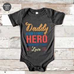 cute fathers day shirts, first fathers day gifts, daddys girl toddler shirt, dad and son onesie, new dad graphic tees, g