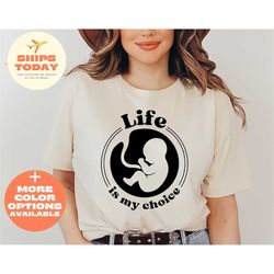 Pro Life Shirt, Save The Children Shirt, Life Is My Choice Shirt, Anti-Abortion Tee, Protect Life T-Shirt, Conservative