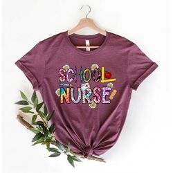 School Nurse Shirt, Nurse Shirt, Nurse Gift, Funny Nurse Shirt, Nursing Student, Nursing Graduate, School Nurse Gift, Te