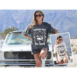 Whiskey Bent Hell Bound Tee, Whiskey Bent Veil Bound Tee, Bachelorette Party Tees, Comfort Colors Tees, Unisex T-shirt,