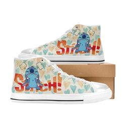 stitch high canvas shoes for fan, women and men, stitch high canvas shoes, stitch sneaker, stitch shoes