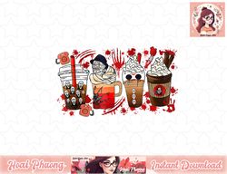 Horror Movie And Coffee Halloween Spooky Season Fall Coffee png, instant download