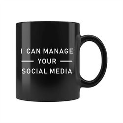 Social Media Manager Mug, Social Media Manager Gift, Social Media Marketer Mug, Marketer Gift, Online Marketer Mug, Mark
