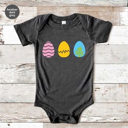 Cute Easter Egg Baby Bodysuit, Easter Toddler Shirts, Easter Gifts, Easter Eggs Toddler Tees, Bunny Youth TShirts, Happy