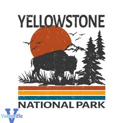 Yellowstone National Park Svg For Cricut Sublimation Files