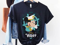 Cruise Mickey Mouse Disney Wish Shirt / Cruise