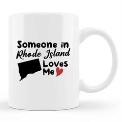 Rhode Island Mug, Rhode Island Gift, RI Baby Mug, RI Baby Gift, State Mug, State Gift, Love Mug, Love Gift, Family Mug,