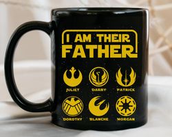Custom Name I Am Their Father Star Wars Symbols