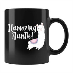 Aunt Mug Auntie Mug Aunt Gift Auntie Gift For Sister New Aunt Gift New Aunt Mug Aunt To Be Mug Llama Mug Llama Gift Anno