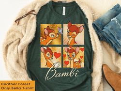 Cute Bambi with Signature Shirt / Retro Disney