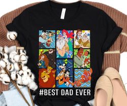 Disney Character Dad Shirt / Best Dad Ever T-sh