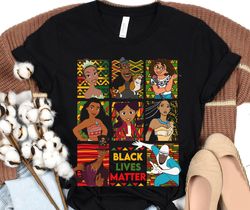 Disney Characters BLM Shirt / Black Pride T-shi