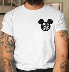Disney Mickey Dad Pocket Shirt / Best Dad Ever