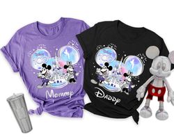 Disney100 Mommy Daddy Family Matching Shirt / C
