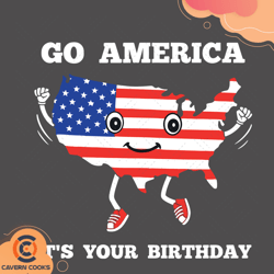 Go America It Is Your Birthday Svg, Birthday Svg,