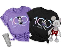 Mickey and Minnie Disney100 Couple Matching Shi