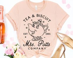 Mrs Potts Tea Biscuit Company Est 1991 Shirt /