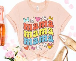 Retro 70s Mama Flower  Shirt / Floral Mama T-sh