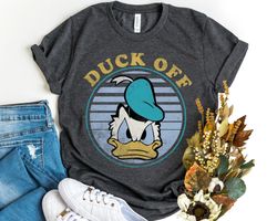 Retro 90s Donald Duck Off Shirt Disney Grumpy D