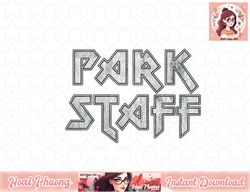 Jurassic Park Distressed Bold Park Staff Graphic png, instant download