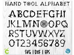 Tool alphabet SVG, Hand Tool font SVG, Hand Tool letters numbers SVG, Mr Fix alphabet SVG, Mr Fix it font SVG