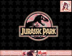 Jurassic Park Floral Mandala Circle Logo png, instant download