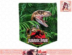 Jurassic Park Hidden Raptor Left Chest Pocket png, instant download