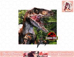 Jurassic Park Raptor Coming Out Of Forest png, instant download