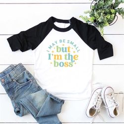 funny kids outfit, toddler shirts, cute baby onesie, kids gift, baby girl bodysuit, youth clothing, i may be small but i