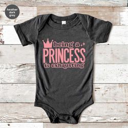 cute girls outfit, princess baby onesie, funny youth shirts, toddler girl gifts, birthday girl shirt, baby girl bodysuit