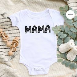 Mama Baby Bodysuit, Mothers Day Gift Onesie, Mama Youth Shirt, Mothers Day Gifts, Mama Love Toddler T-Shirt, Kids Valent