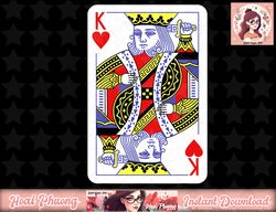 King Of Hearts Playing Cards Halloween Costume Casino Easy png, instant download