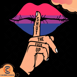 LGBT Shut The Fuck Up Lips Svg, LGBT Svg, Pride Li