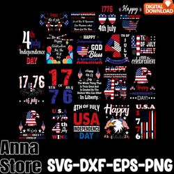 July 4th SVG,Fourth of July svg, America Svg,USA Svg, Patriotic Svg,Retro 4th July Svg Bundle ,Independence Day SVG Bund