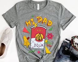 Retro 90s Max Goof And Goofy Hi Dad Soup Shirt