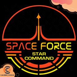 Space Force Star Command Svg, Trending Svg, Space