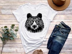 papa bear sunglass, papa bear shirt, dad shirt, father's day t-shirt, husband present, family shirt matching shirts
