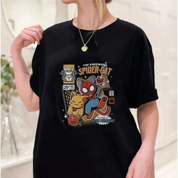 Cat Ver Spider Man Across the Spider Verse Shirt, Spider Cat Funny, Spiderman 20999 Shirt, Miles Morales, Superhero