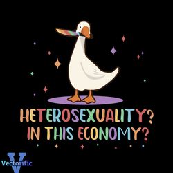 Sarcastic Heterosexual In This Economy Svg Cutting File