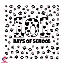 101 Days Of School Svg, 100th Days Svg, 101 Days S