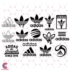 Adidas Logo Bundle Svg, Trending Svg, Adidas Svg,