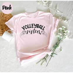 Volleyball Sister Shirt, Volleyball Sister Gift, Volleybal Lover Gift,, Volleyball Girl, Sister Gift Idea, Game Day Shir