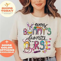 Easter Nurse, Easter Nurse Shirt, Nurse bunny Shirt, Funny Easter Crew Shirt, Nursing School Bunny T Shirt, Nursing Scho