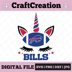 Buffalo Bills Unicorn Svg, Buffalo Bills NFL, Bills Football Team, Bills Svg, Bills NFL Svg, Buffalo Bills Svg, NFL Team