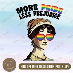 More Pride Less Prejudice Lgbt Gay Proud Ally Pride Month png, digital download, file png
